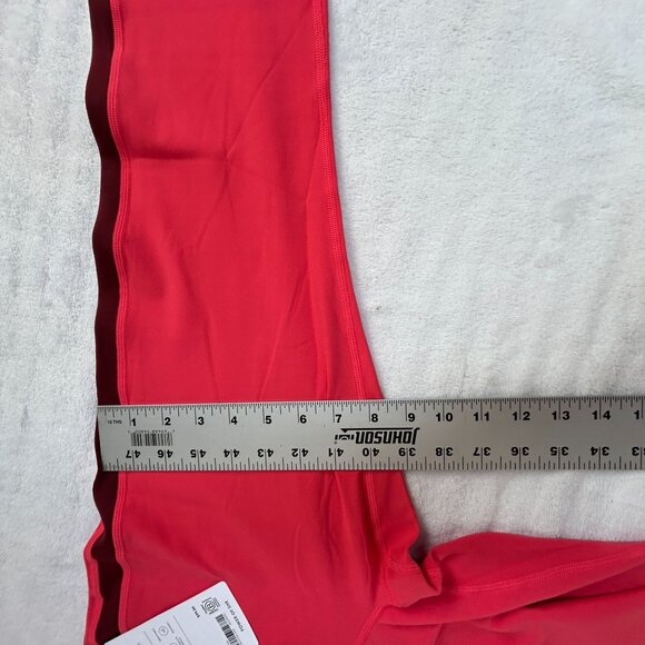 Athleta Elation High Rise Colorblock 7/8 Tight Leggings Red Large Yoga New $99 - Picture 10 of 10